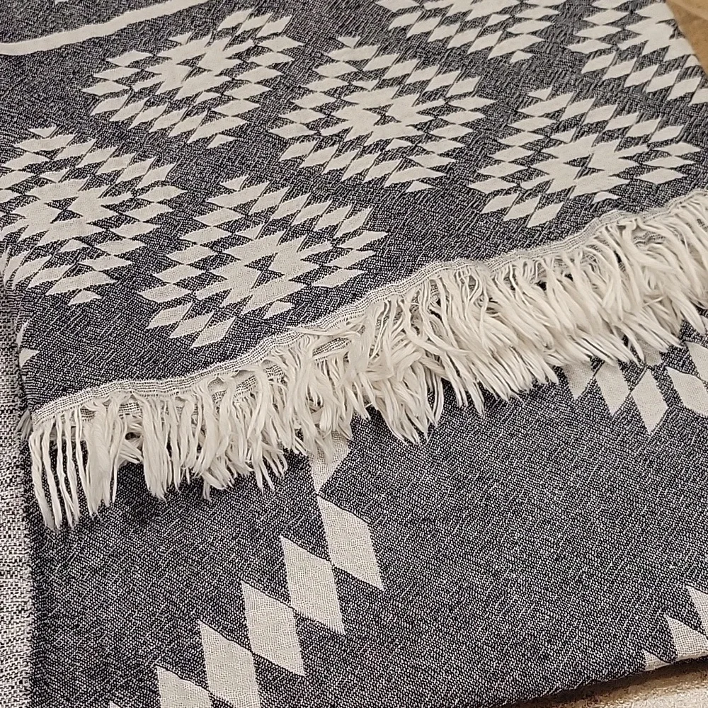 Aelia Anna Natural Pestamel Cotton Beach Bath Towel